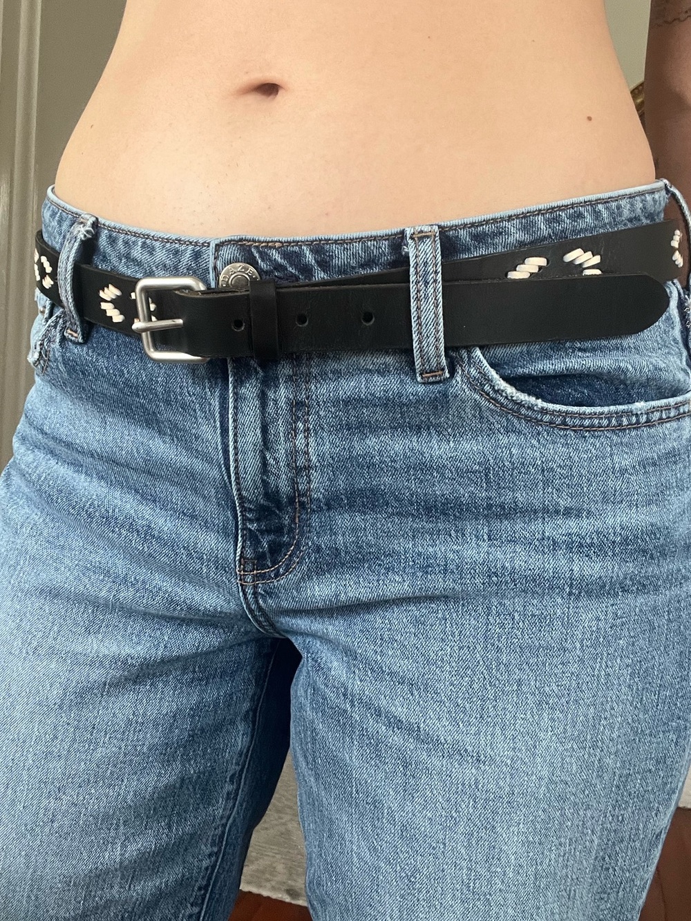 Western Embroidered Belt - Picture 2 of 5